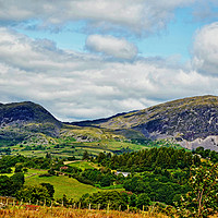 Buy canvas prints of Typical Welsh scenery by Frank Irwin