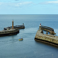 Buy canvas prints of Whitby Harbour by Frank Irwin
