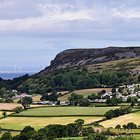 Buy canvas prints of Typical North Wales countryside by Frank Irwin