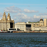 Buy canvas prints of Liverpool's Waterfront by Frank Irwin
