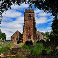 Buy canvas prints of Holy Cross Church, Woodchurch, Wirral, UK by Frank Irwin