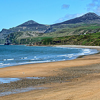 Buy canvas prints of Morfa Nefyn, part of the long beach by Frank Irwin