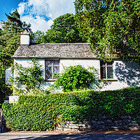 Buy canvas prints of Dove Cottage - Grasmere - UK by Frank Irwin