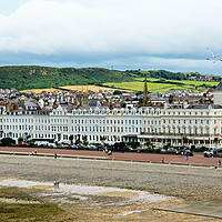 Buy canvas prints of Llandudno's sea front & promenade by Frank Irwin