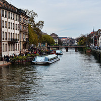 Buy canvas prints of Strasbourg, France on River Rhine. by Frank Irwin