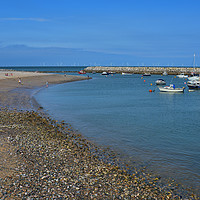 Buy canvas prints of The beach at Rhos-on-Sea by Frank Irwin