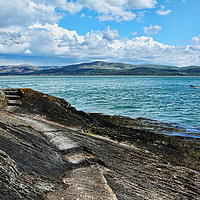 Buy canvas prints of Looking across from Aberdovey by Frank Irwin