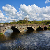 Buy canvas prints of Pont ar Dyfi (Bridge on the Dovey) by Frank Irwin