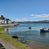 Buy canvas prints of The River Dyfi meets the Cardigan Bay. by Frank Irwin