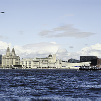 Buy canvas prints of Liverpool’s Waterfront & ‘Three Graces’ by Frank Irwin