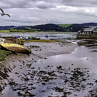 Buy canvas prints of One of Conway's secret harbours by Frank Irwin