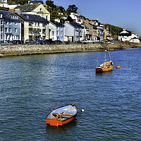 Buy canvas prints of Aberdovey, Sea-front properties by Frank Irwin