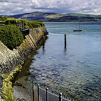Buy canvas prints of Aberdovey sea frontage by Frank Irwin