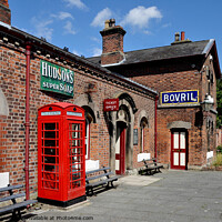Buy canvas prints of Hadlow Road Station (Preserved) by Frank Irwin