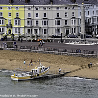 Buy canvas prints of Llandudno's famous sea front promenade by Frank Irwin