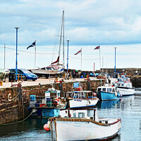 Buy canvas prints of Half tide in Paignton Harbour  by Frank Irwin