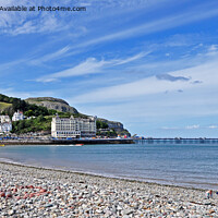 Buy canvas prints of Llandudno Bay, Pier and Great Orme by Frank Irwin