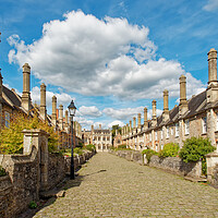 Buy canvas prints of Vicar's Close by Roger Byng