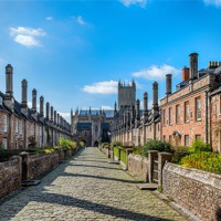 Buy canvas prints of Vicars Close Wells by Roger Byng