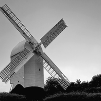 Buy canvas prints of The Windmill by Roger Byng