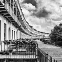 Buy canvas prints of Royal York Crescent by Roger Byng