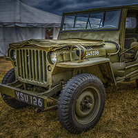 Buy canvas prints of Willys Wonder by Gareth Burge Photography