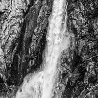 Buy canvas prints of Lower Yosemite Falls, Yosemite National Park by Gareth Burge Photography