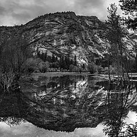 Buy canvas prints of Mirror Lake Reflection, Yosemite National Park by Gareth Burge Photography
