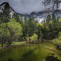 Buy canvas prints of Tanya Creek, Yosemite National Park by Gareth Burge Photography