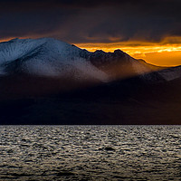 Buy canvas prints of Ice and Fire by Gareth Burge Photography