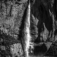 Buy canvas prints of Majesty of Upper Yosemite Falls by Gareth Burge Photography