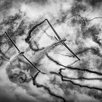 Buy canvas prints of Rorscharch In The Sky by Gareth Burge Photography
