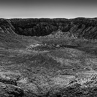 Buy canvas prints of Meteor Crater, Arizona by Gareth Burge Photography
