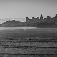 Buy canvas prints of San Francisco Skyline by Gareth Burge Photography