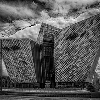Buy canvas prints of Titanic Building, Belfast by Gareth Burge Photography