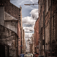 Buy canvas prints of Glasgow Alley by Gareth Burge Photography