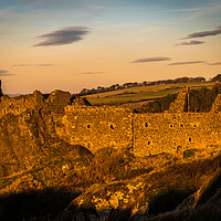 Buy canvas prints of Dunure Castle by Gareth Burge Photography