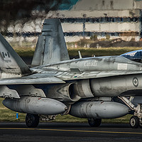 Buy canvas prints of Hornet Ready to Roll by Gareth Burge Photography