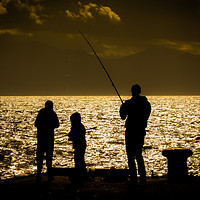 Buy canvas prints of Gone Fishin' by Gareth Burge Photography