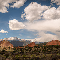 Buy canvas prints of Garden of the Gods by Gareth Burge Photography