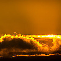 Buy canvas prints of Clouds of Fire by Gareth Burge Photography