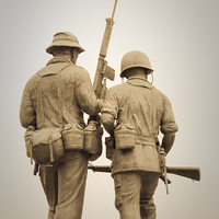 Buy canvas prints of Soldiers by Simon Owler