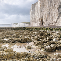 Buy canvas prints of  White Cliffs of England by Martin Parratt