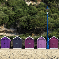 Buy canvas prints of Bournemouth Beach Huts by Martin Parratt