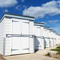 Buy canvas prints of Worthing Beach Huts by Martin Parratt