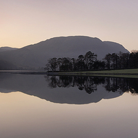Buy canvas prints of Buttermere Reflection by Martin Parratt