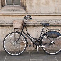 Buy canvas prints of  Cambridge Bicycle by Martin Parratt