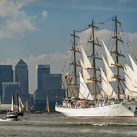 Buy canvas prints of Tall ships by Martin Parratt