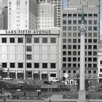 Buy canvas prints of Saks 5th Avenue by Bill Lighterness