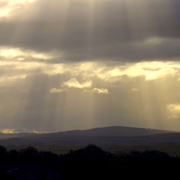 Buy canvas prints of Clyde Valley Sunrays by Bill Lighterness